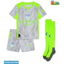 Manchester City Rico Lewis #82 Tredjedraktsett Barn 2025-26 Kortermet (+ Korte bukser)